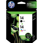 HP / Hewlett Packard HP 14 Ink Cartridge Combo Pack