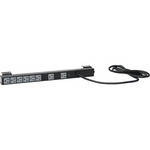 Sanus Vertical Power Strip and Surge Protector (Black)