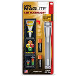 Maglite Maglite Mini Maglite LED 2AA Flashlight with Holster (Grey)