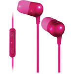 JVC HA-FR50 Marshmallow In-Ear Stereo Headphones with Mic (Pink)