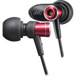 JVC HA-FXC51 In-Ear Stereo Headphones (Red)