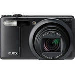 Ricoh CX5 Digital Camera (Black)