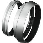 Fujifilm LH-X100 Lens Hood with Adapter Ring for the X100 Camera (Silver)