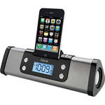 iHome iP16 Portable Alarm Clock Stereo Speaker System for iPhone or iPod