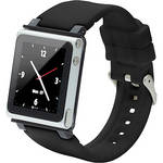 iwatchz Q Collection Watch Band for 6th Generation iPod nano (Black)
