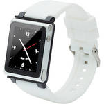 iwatchz Q Collection Watch Band for 6th Generation iPod nano (White)