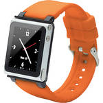 iwatchz Q Collection Watch Band for 6th Generation iPod nano (Orange)