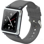 iwatchz Q Collection Watch Band for 6th Generation iPod nano (Gray)