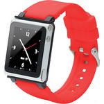 iwatchz Q Collection Watch Band for 6th Generation iPod nano (Red)