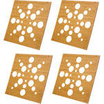Auralex Bamboo KeyPacs With Star Design (Set Of 4)