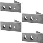 Auralex 45 Degree Impaling Clips for Control Panels (Left, 4-Pack)