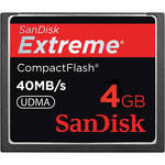 SanDisk 4GB CompactFlash Memory Card Extreme 267x UDMA