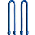 Nite Ize Gear Tie - 6" (Blue, 2-Pack)