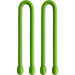 Nite Ize Gear Tie - 6" (Green, 2-Pack)