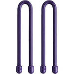 Nite Ize Gear Tie - 6" (Purple, 2-Pack)