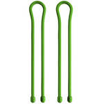 Nite Ize Gear Tie - 18" (Green, 2-Pack)