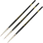 Dot Line Spotting Brush (000, 3 Pack)
