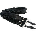 Capturing Couture Organza Collection"  Black 1.5" SLR/DSLR Couture Camera Strap