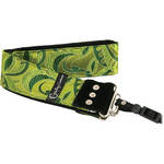 Capturing Couture Silk Collection: Orchid Leaves 2" SLR/DSLR Camera Strap