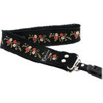 Capturing Couture Boho Collection: 1.5" Alicia Black SLR/DSLR Boho Camera Strap
