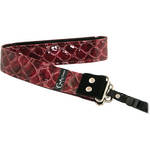 Capturing Couture Animal Collection: Red Snake Skin 1.5" SLR/DSLR Camera Strap