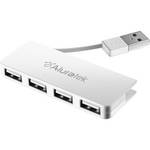Aluratek AUH1204F 4-Port USB 2.0 Hub
