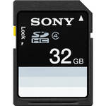 Sony 32GB SDHC Memory Card Class 4