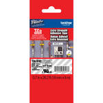 Brother TZeS141 3/4" Black Print On Clear Tape With Extra-Strength Adhesive (26.2'/8.0 m)