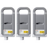 Canon Yellow Ink Tank (700 ml) For PROGRAF ipF800 Series (3 Pack)