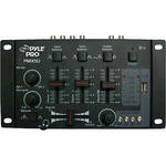 Pyle Pro PMX5U 2-Channel DJ Mixer with USB Player