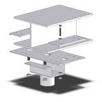 Vitek PTZ I-Beam Mount