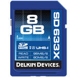 Delkin Devices 8GB SDHC Memory Card Elite 633x UHS-I