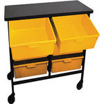 H. Wilson C122D6-PY Bin Workstation/Storage Unit