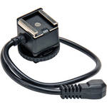 Nisha HTS-12M Hotshoe to Male PC with 12" Cord