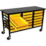 H. Wilson C183S18-PY Bin Workstation/Storage Unit