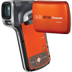 Panasonic HX-WA10 HD Waterproof Dual Camcorder (Orange)