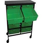H. Wilson CT122S2D8-PG Bin Workstation/Storage Unit