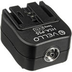 Vello Hot Shoe Adapter with PC Socket + Top Shoe - for Sony TTL