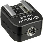 Vello Hot Shoe Adapter - Converts Sony Hot Shoe to Standard Hot Shoe + PC Socket