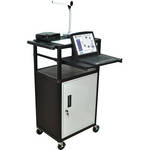 Luxor LP45CLE-B Presentation Cart