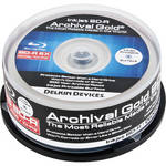 Delkin Devices Blu-ray 200 Year Disc with Inkjet Printable Surface - 25PC Spindle