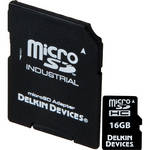 Delkin Devices 16GB microSDHC Memory Card with microSD Adapter (Class 10)