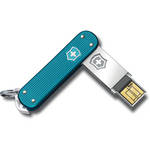 VICTORINOX Swiss Army Slim Flight Alox  - 4GB (Blue) 