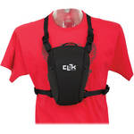 Clik Elite Standard SLR Chest Carrier (5.9 x 5.1 x 1.5", Black)