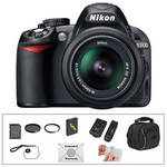 Nikon D3100 Digital SLR Camera with 18-55mm VR Lens and Deluxe Accessory Kit