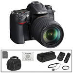 Nikon D7000 DSLR Camera Kit w/18-105mm DX VR Lens and Basic Accessory Kit
