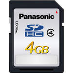 Panasonic 4GB SDHC Memory Card