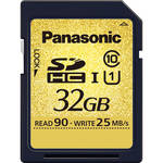 Panasonic 32GB SDHC Memory Card Class 10 UHS-I