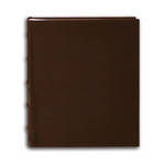Pioneer Photo Albums Sewn Bonded Bi-Directional Album (For 5 x 7" Photos, 50 Pages , Brown)