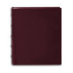 Pioneer Photo Albums Sewn Bonded Bi-Directional Album (For 5 x 7" Photos, 50 Pages , Burgundy)
